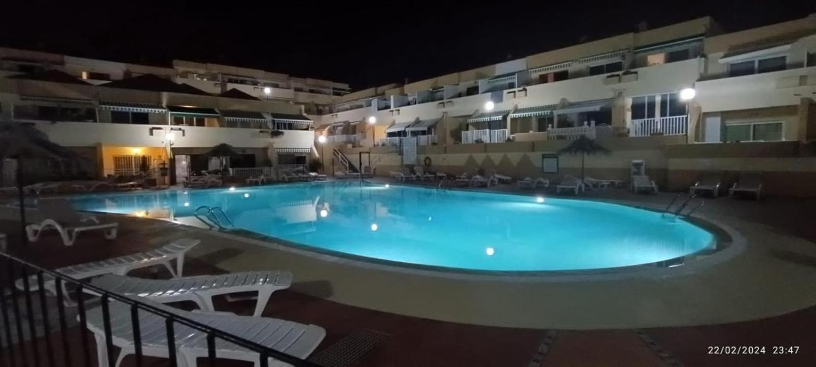 Sunny Pool View & Airco Apartament Symon Mareverde Costa Adeje  Eksteriør billede